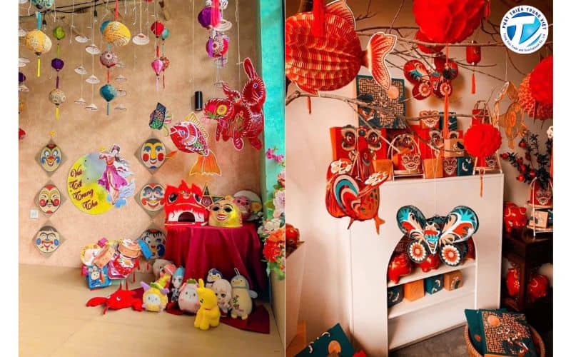 Mẫu decal, đồ treo, mâm cỗ Trung thu đẹp